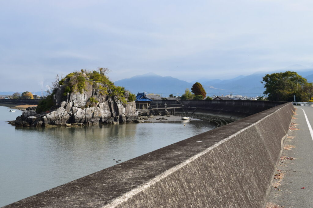 水島龍神社-経路