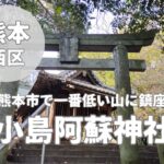 【小島阿蘇神社】熊本市で一番低い山にある雰囲気ある自然神社