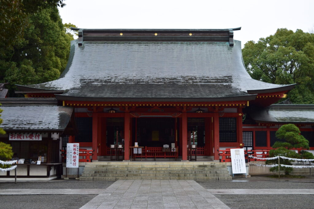 藤崎八旛宮の本堂