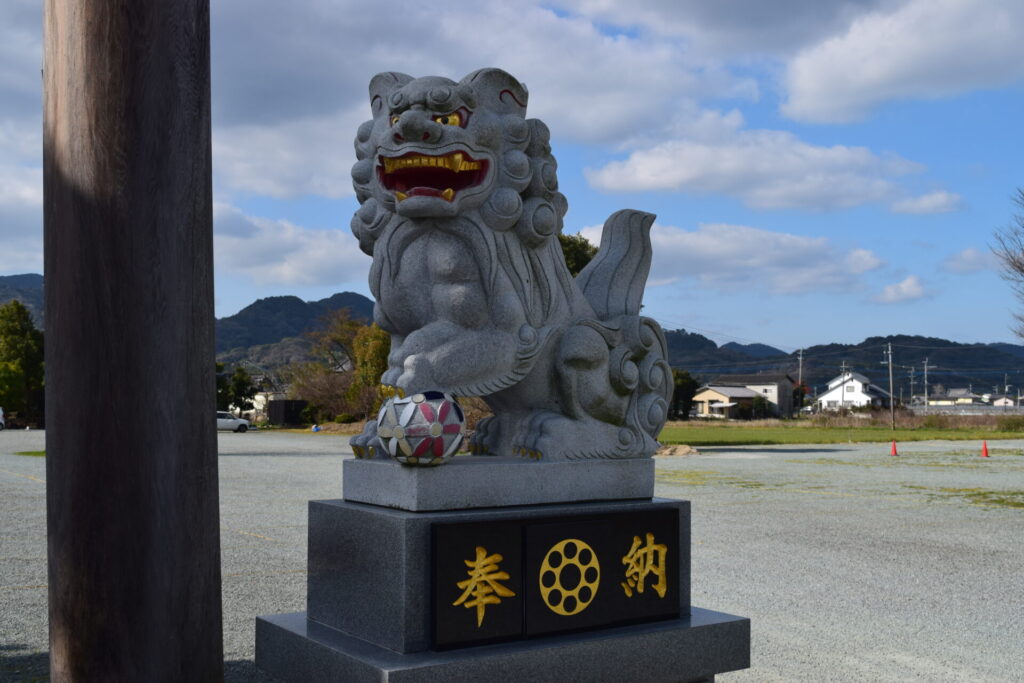 粟嶋神社-狛犬
