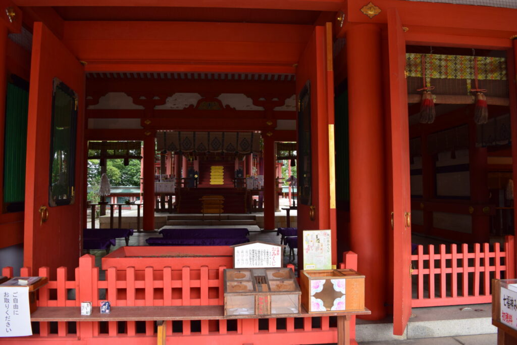 藤崎八旛宮で参拝