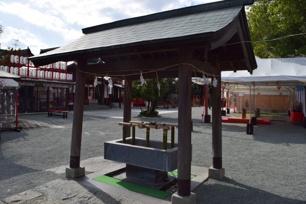 粟嶋神社-手水舎