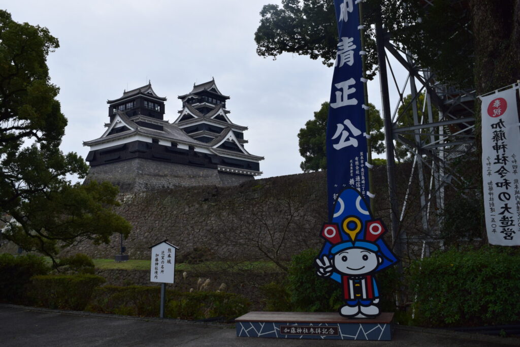 加藤神社-熊本城