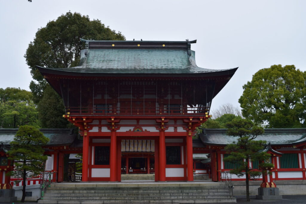 藤崎八旛宮の楼門