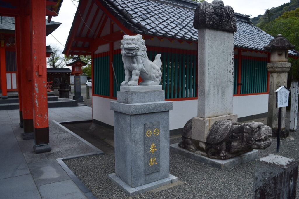 八代神社_狛犬