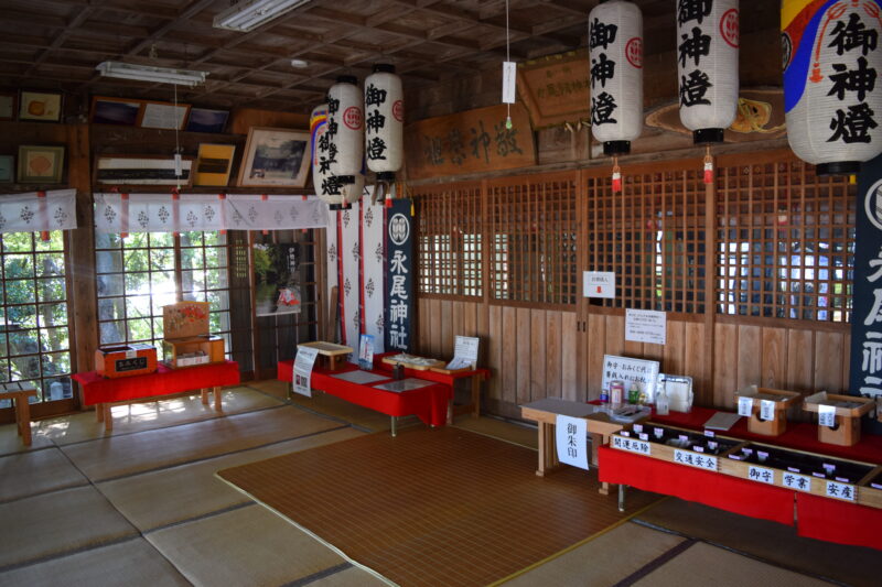 永尾剱神社_本堂内