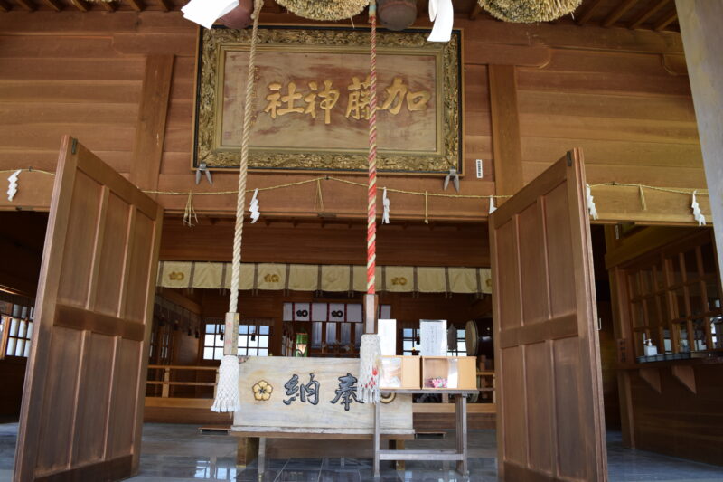 貝洲加藤神社_本堂正面