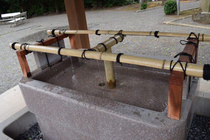 健軍神社_打手水2