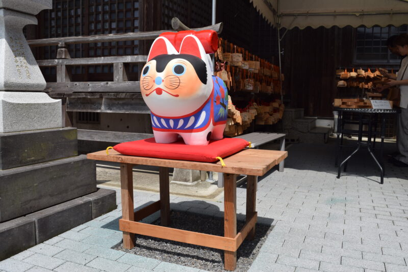 夫婦の浮島神社_いぬはりこ守2