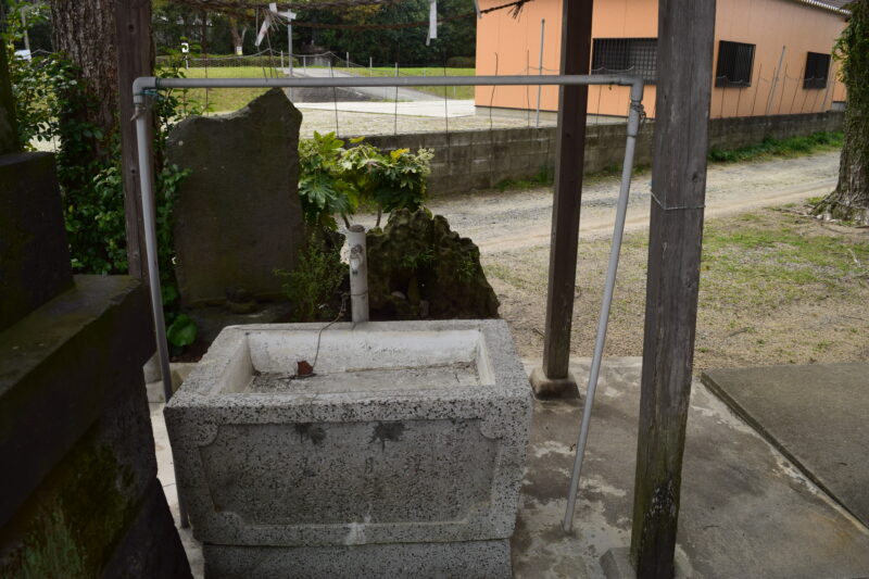 浮島神社_打手水