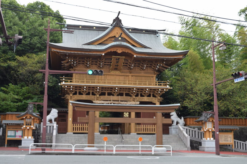 健軍神社_楼門