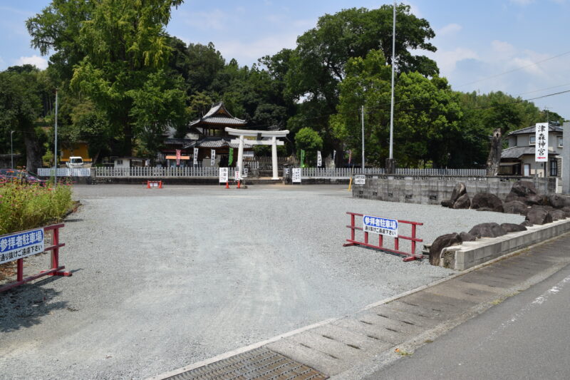 津森神宮_駐車場1