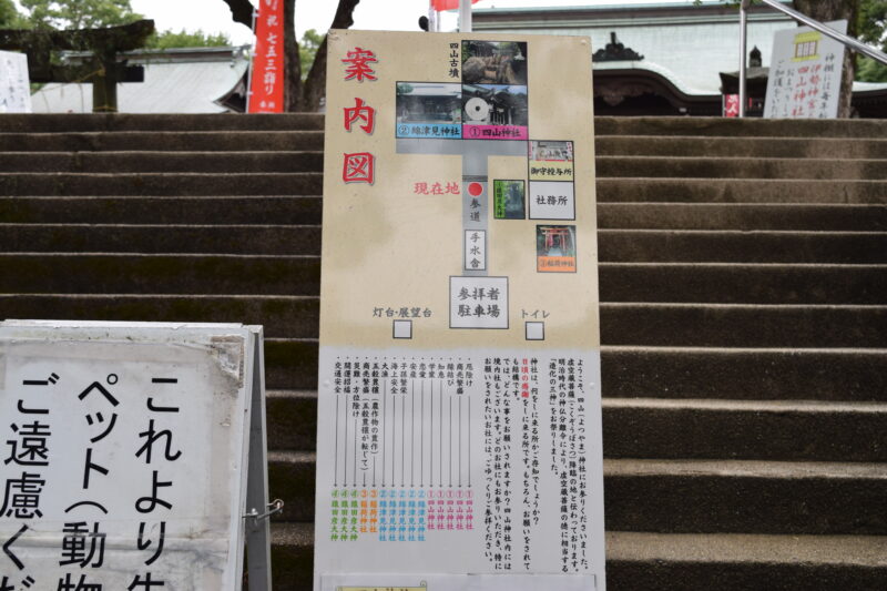 四山神社_案内図