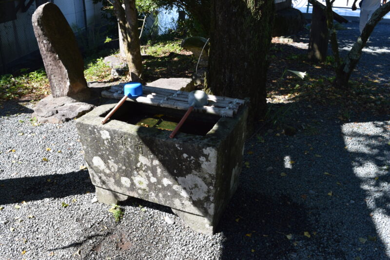 金峰山神社_打手水