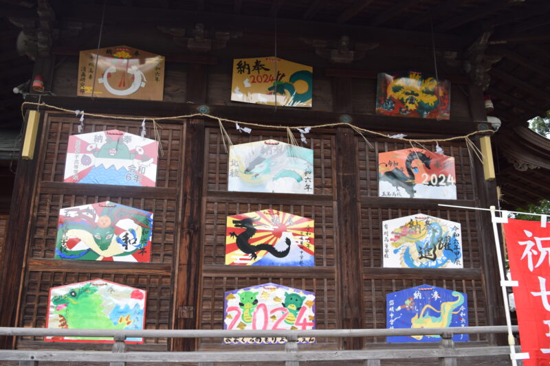 疋野神社_巨大絵馬