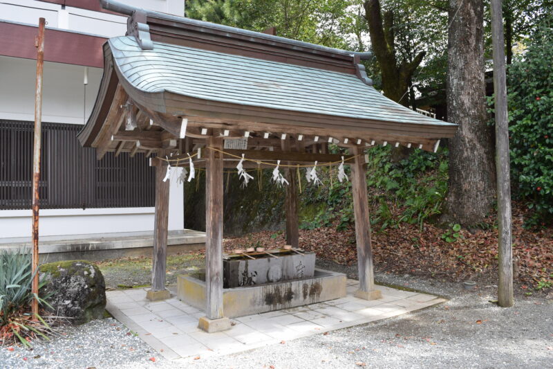菊池神社_打手水