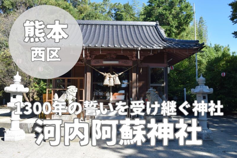 【河内阿蘇神社】御利益・御朱印・みかん畑ビューが魅力の神社を紹介