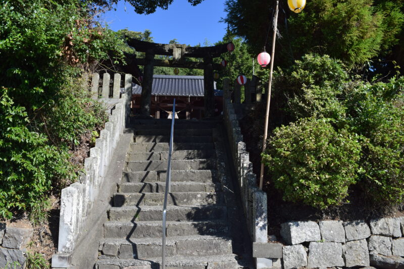 河内阿蘇神社_本堂への経路
