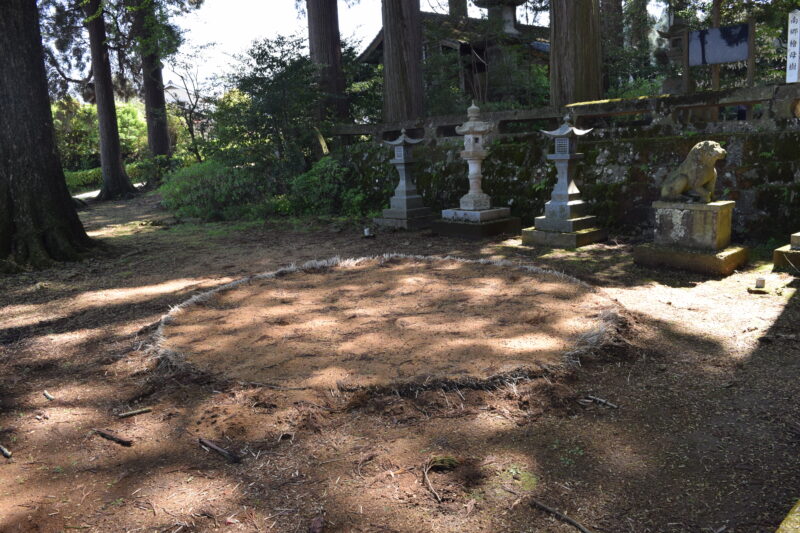高森阿蘇神社_相撲場