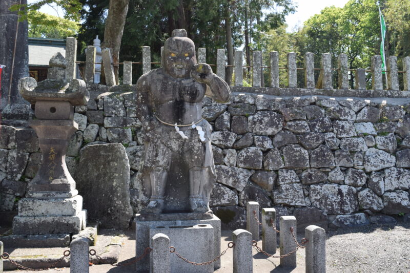 伊倉南八幡宮_金剛力士1