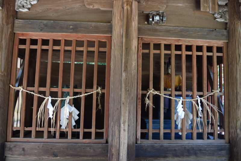 伊倉北八幡宮_楼門_随神像2