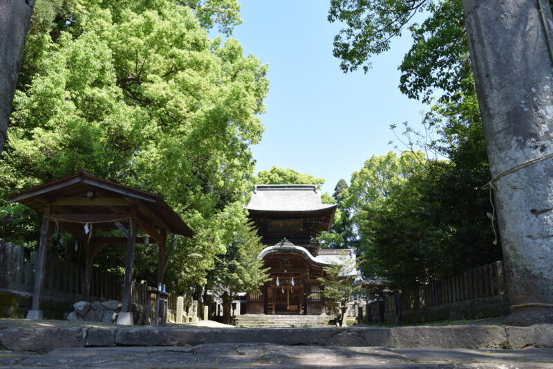 伊倉北八幡宮_参道