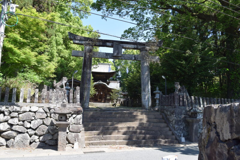 伊倉北八幡宮_鳥居