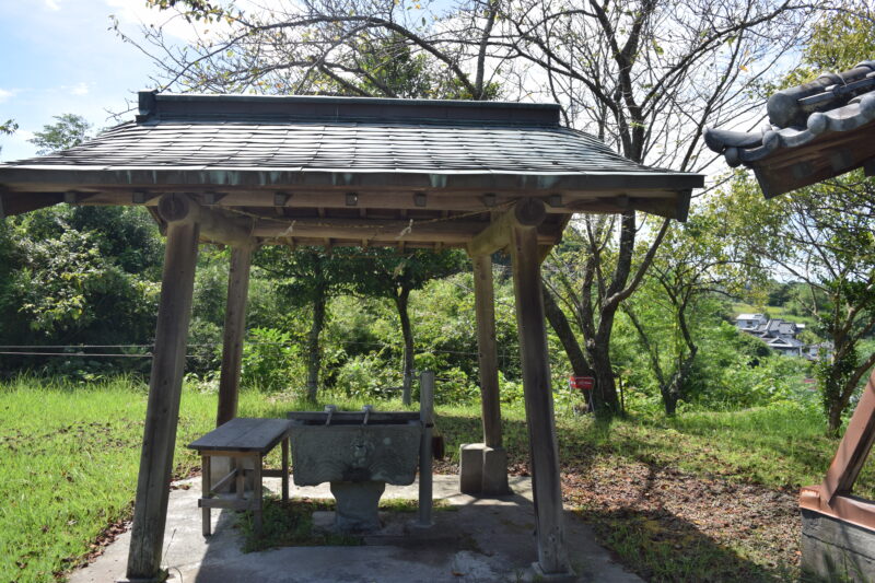 登立天満宮_打手水1