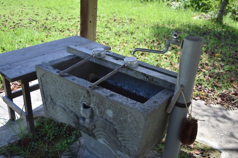 登立天満宮_打手水2