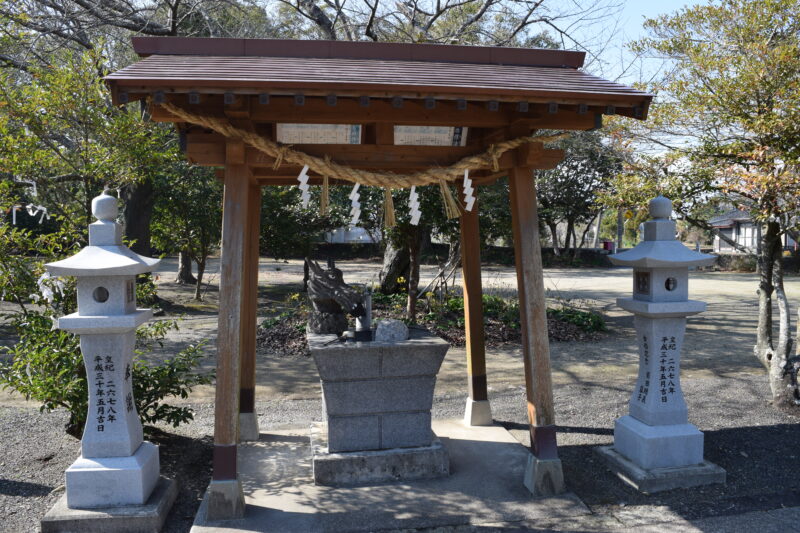 大島子諏訪神社_打手水1