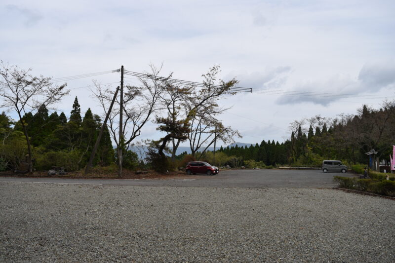 乙姫子安河原観音_駐車場