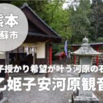 【乙姫子安河原観音】子宝祈願の聖地へ|ご利益・御朱印・石をレビュー