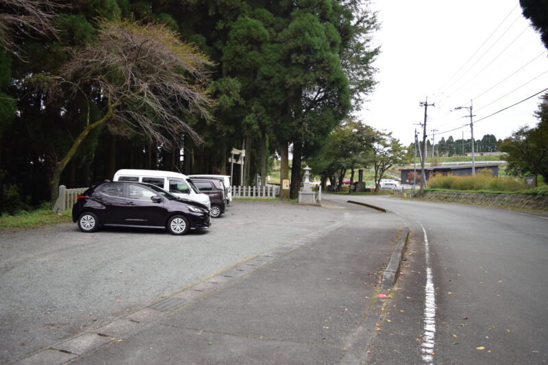 草部吉見神社_駐車場