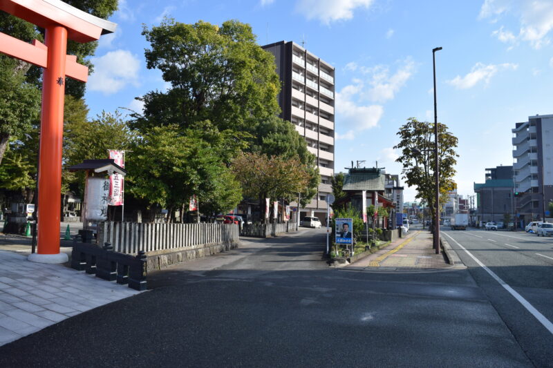 別所琴平神社_駐車場1