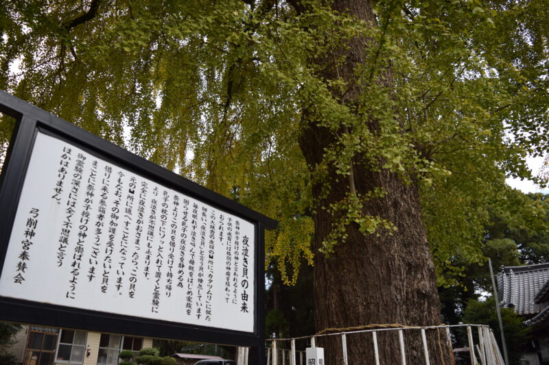弓削神社_夜泣き貝の由来2