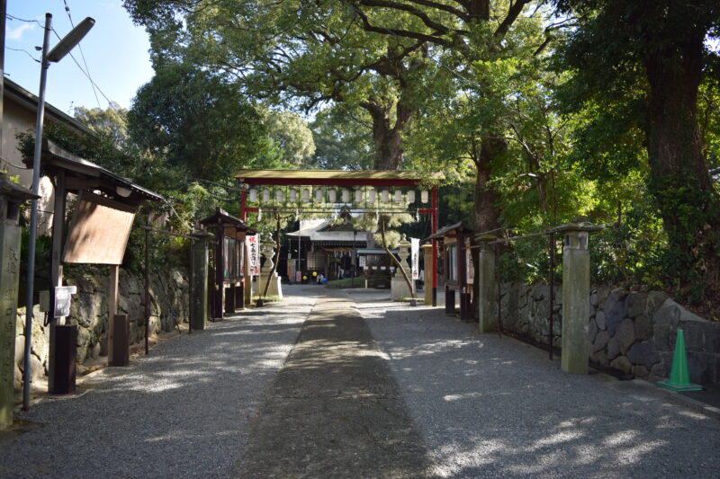 立田阿蘇三宮神社_参道