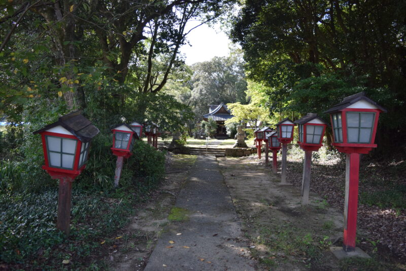 八王神社_参道