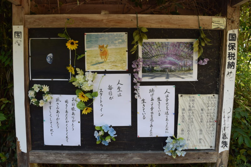 山田日吉神社_掲示板
