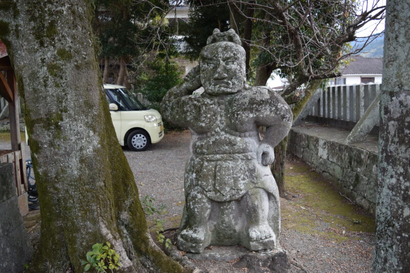 綱田神社_仁王像3