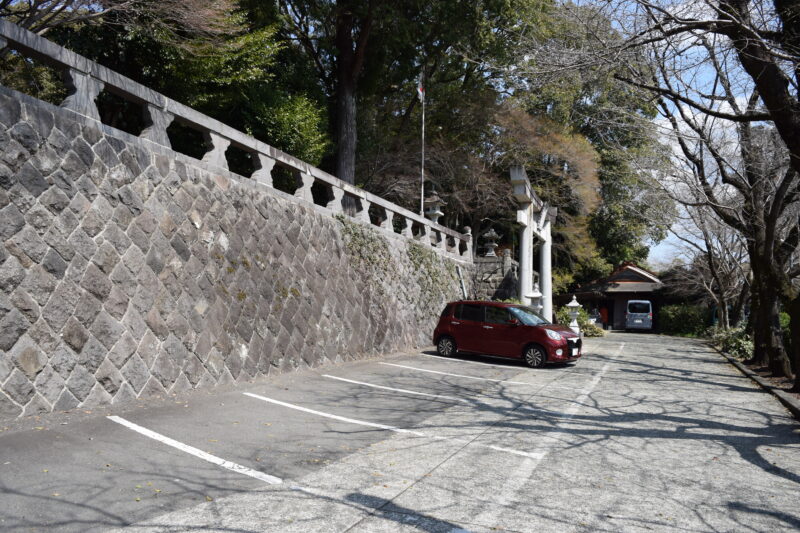 大津日吉神社_駐車場