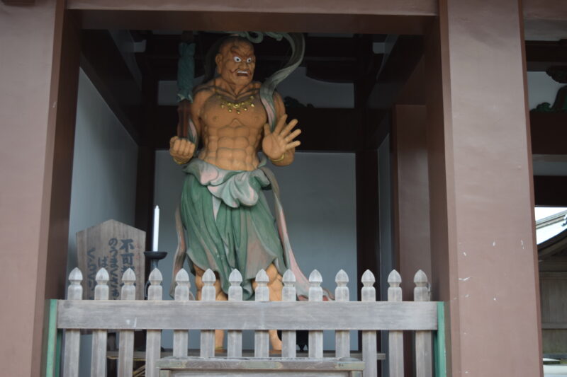 蓮華院誕生寺奥之院_仁王門3