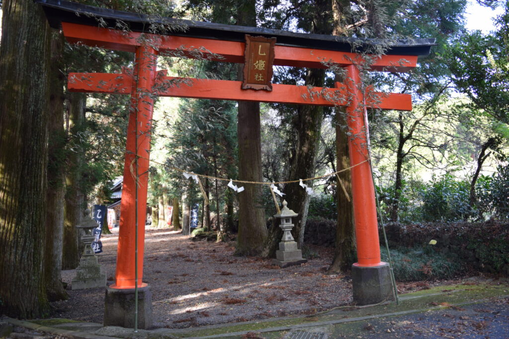 乙姫神社-鳥居