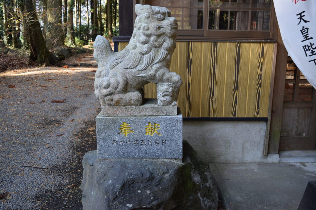 乙姫神社-狛犬